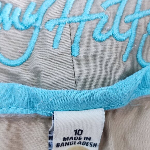 Tommy Hilfiger lightweight summer capri pants cream women's size 10 - Picture 6 of 14